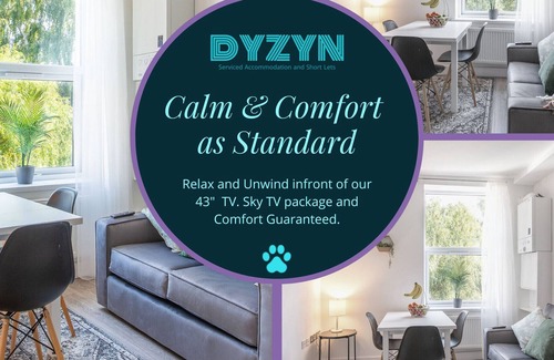 Penylan Apartment | The Hideaway Apt 3 - Roath Park - Cozy Stay - DYZYN Living