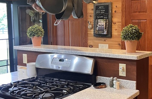Tellico Plains Cabin | The Lodge at Coker Creek - Main Lodge - NEW LISTING!nMountain View Log Cabin