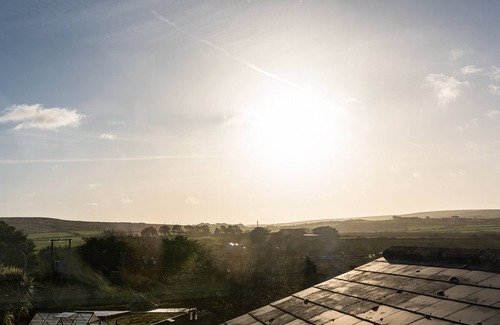 St Ives Apartment | The Loft, a perfect semi-rural retreat with views, parking, WiFI and pet-friendly