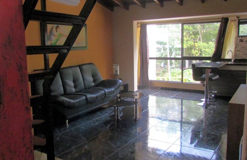 Astorga Apartment | The Lofts @ 11 - 1 Bedroom Apt 201 AC, Hot Tub, With Office Loft, WiFi
