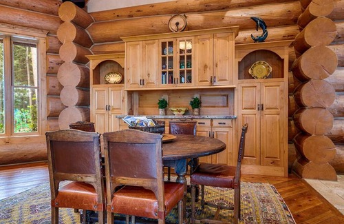 Marion House | The Montana Manor, Custom Log Estate Sleeping 14