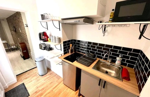Centre Ville Apartment | The New-Yorker - hyper centre- 2mn gare SNCF - Wi-Fi Netflix gratuit