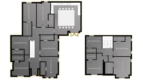 Flint Apartment | The North Wales Gathering - 9 Bedroom - EV Charging