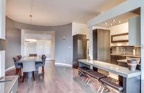 Vieux-Quebec-Cap-Blanc-colline Parlementaire Apartment | The Palace Penthouse, Le penthouse du Palais | 3 BR |