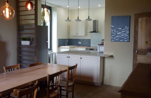 Touillon House | The Presbytery, Spacious Family Home for 10 People, 4 Bedrooms