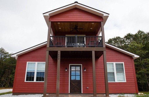Westfield House | The Red Cabin at Luna's Trail