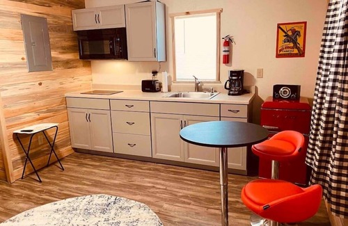 Coram Cabin | The Red Station by Glacier - Cabin #7 with AC and laundry