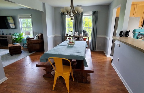 Cape Charles House | The Sandpiper has gone SOLAR! exceptional family vacation, and private pool.