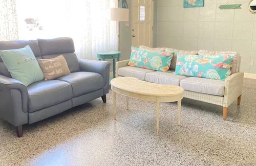 Redington Beach Cottage | The Seaside Getaway a Retro Coastal Cottage.