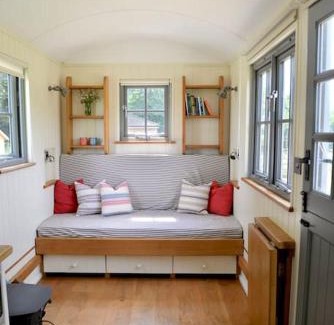 East Ashling House | The Shepherd's Hut @ Chichester Cottage
