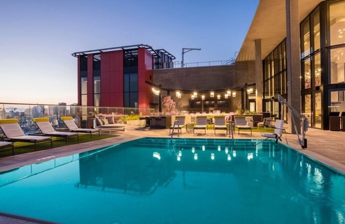 East Village Apartment | The Shift: Cozy 1-BR Apt in Charming Downtown, San Diego with AC & Fitness Room!