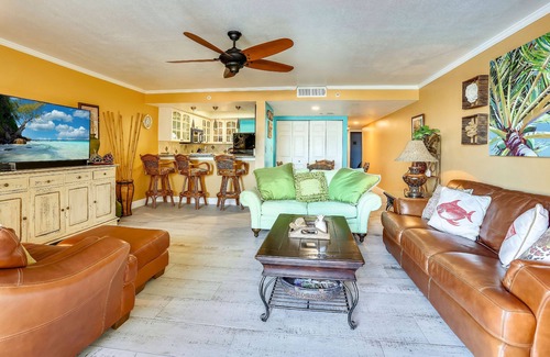 Redington Shores Condo | The Shores 103 Lovely Updates | Next to POOL | Beachfront Condo!