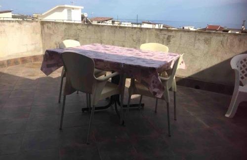 Roccella Jonica Apartment | The terrace overlooking the Ionian Sea