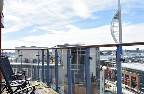 Portsmouth Cottage | The Two Bedroom Balcony View