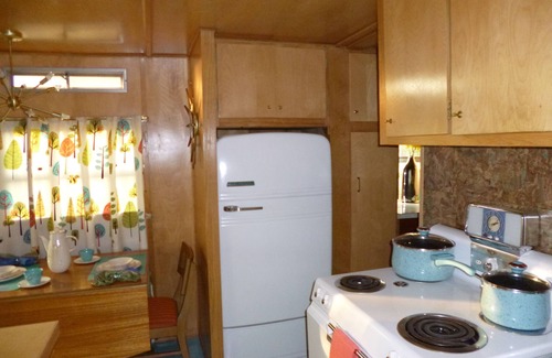 Sherman House | The Villa at Tin Can Acres, a Retro Trailer Retreat
