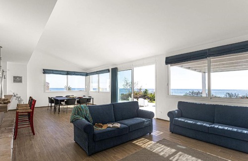 Municipio 5 Apartment | The villa offers a spacious, sea facing terrace ideal for taking in the stunning views