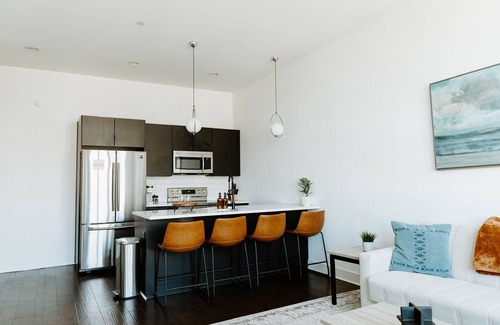 Spring Garden Apartment | The Walton- Luxury apt with parking and roof deck in Fairmount