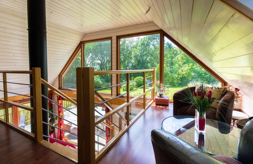 Mur-de-Bretagne House | The Wooden Jewel and Its Wellness Area