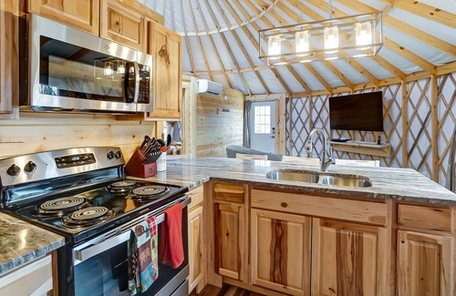 South Bloomingville Cabin | The Yurt- Canopy Ridge Cabins