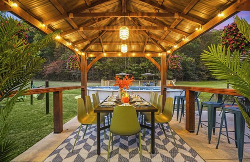 Rockbridge House | Theater-Pond-Game Room-HeatedPool~SpeakEasy