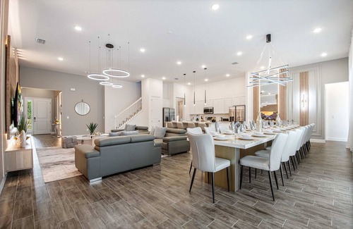 Kissimmee House | Themed Kids' Rooms, Pool & Game Loft Near Disney
