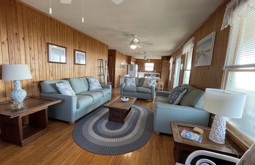 Hatteras Cottage | They say it's all about the location.Well look no further than Time & Tide!