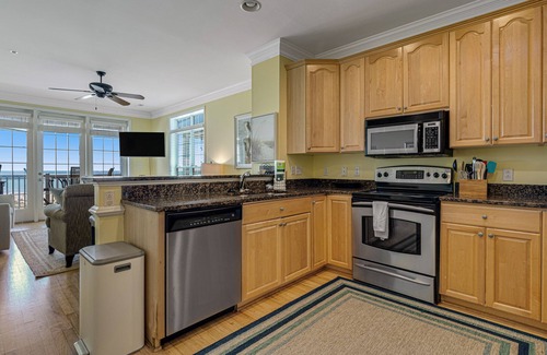 Folly Beach Villa | Third-floor condo with views of the ocean & shared pool