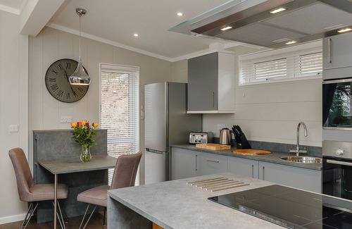 Cheddar Ski Chalet | This charming one-bedroom lodge boasts all the home comforts you need.