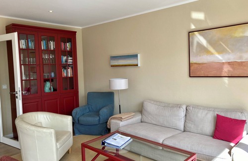 Wangerooge Apartment | This penthouse vacation apartment is in a central location on Wangerooge with