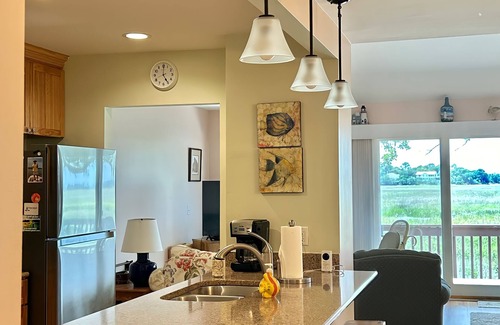 Saint Helena Island Villa | This villa is located on the back waters and canal; 0.2 miles from the beach. n