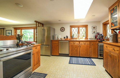 Oxford House | Thompson Lake Retreat with Dock, Spacious Yard, and Game Room!