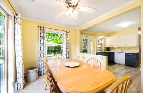 Sturgeon Bay House | Three bedroom | 2 Bath Ranch Home Steps Away from the Water
