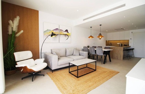 Mar de Cristal Apartment | Three Bedroom South facing Seaside Penthouse Apartment in Mar de Cristal