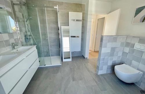 Locmariaquer House | Ti Ar Ch'astel, maison avec spa