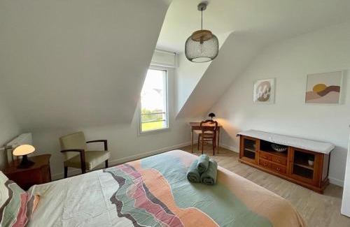 Locmariaquer House | Ti Ar Ch'astel, maison avec spa
