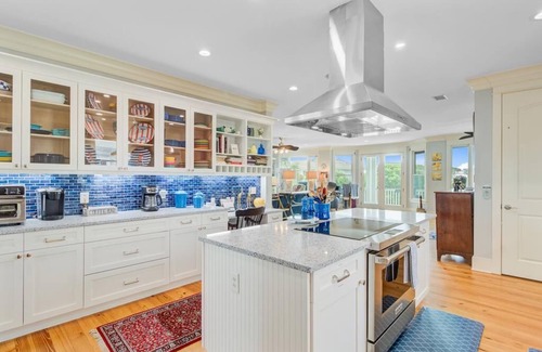 Isle of Palms House | Tide Time at 518 Carolina Boulevard|Private Pool|Ocean Views|Pet Friendly|Third Row|Ping Pong and.