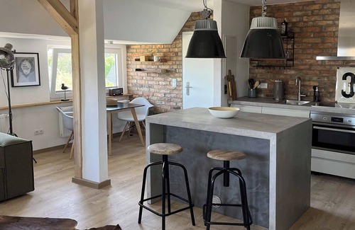 Wittduen Apartment | TIDE4 Amrum No. 3 - Tiny loft near the beach. Dogs welcome.