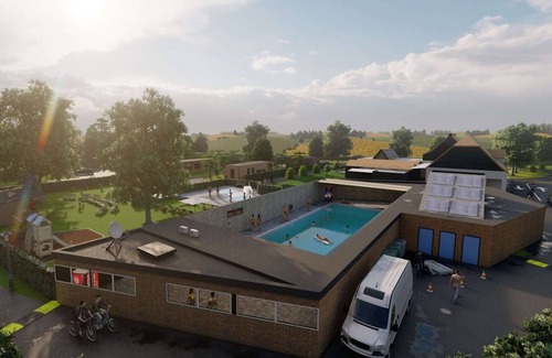 Houthem Ski Chalet | Tidy chalet with dishwasher, 9 km from Maastricht