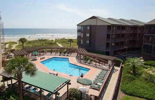 Ocean Drive Condo | Tilghman Beach and Racquet Club Unit: 201! Oceanfront 3 Bedroom Condo. Oceanfront Pool, steps to the beach!