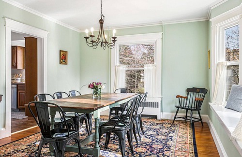 Great Barrington House | Timeless Great Barrington haven set on a large corner lot, deep front...