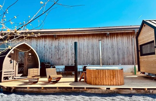 Gunzach House | TinyHouse with private sauna & hot tub - Allgäu