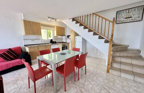 Almadraba-Canyelles Villa | TM. Semi-detached house with incredible sea view and community pool.