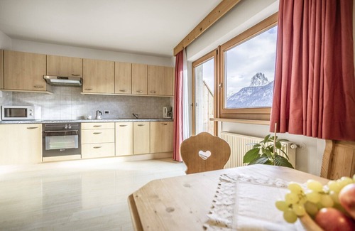 Ortisei Apartment | Together Apartments Martina 1+2 can accommodate up to 12 people.
