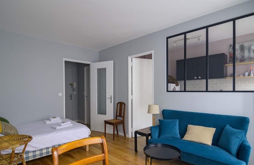Butte-aux-Cailles Apartment | Tolbiac Studio Place d'Italie