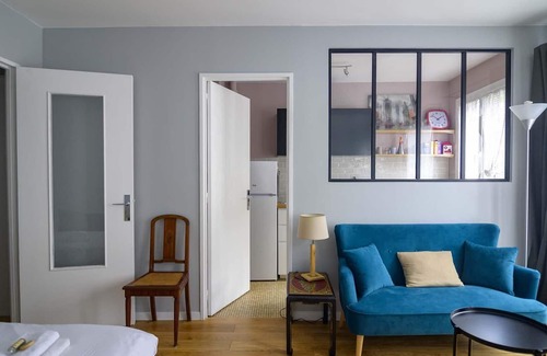 Butte-aux-Cailles Apartment | Tolbiac Studio Place d'Italie