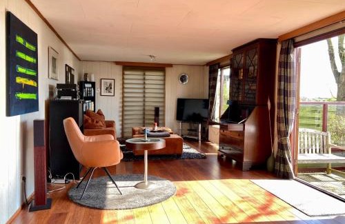 Anjum House | Tolles 2 Pers Haus König mit Hafenblick am Lauwersmeer