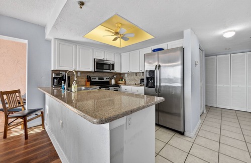 New Smyrna Beach Condo | Top floor beachfront condo in peaceful NSB