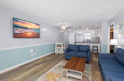 Sneads Ferry Condo | Topsail Tranquility – Oceanfront Comfort | Balcony Views