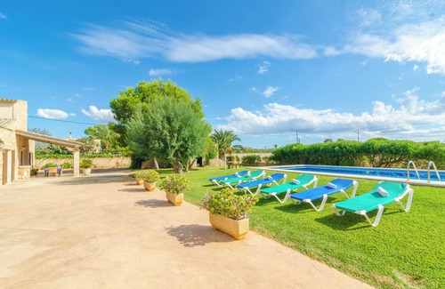 Campos Villa | TORRE MARINA (ALGA MARINA) - Villa with private pool in ses Covetes. Free Wifi.