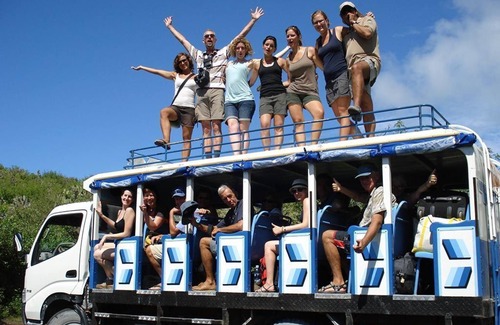 Puerto Villamil House | Tour to volcan, swim with sharks! Double Room Suite #4